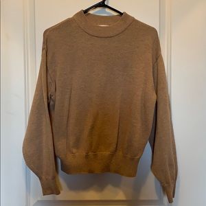 H&M TAN KNIT SWEATER